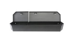 Ford F-250 Super Duty Underseat Lockbox - Rear - Tuffy Products - Full Length - Black - `17-`24